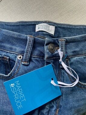 Market & Spruce Women's Blue Denim Jeans